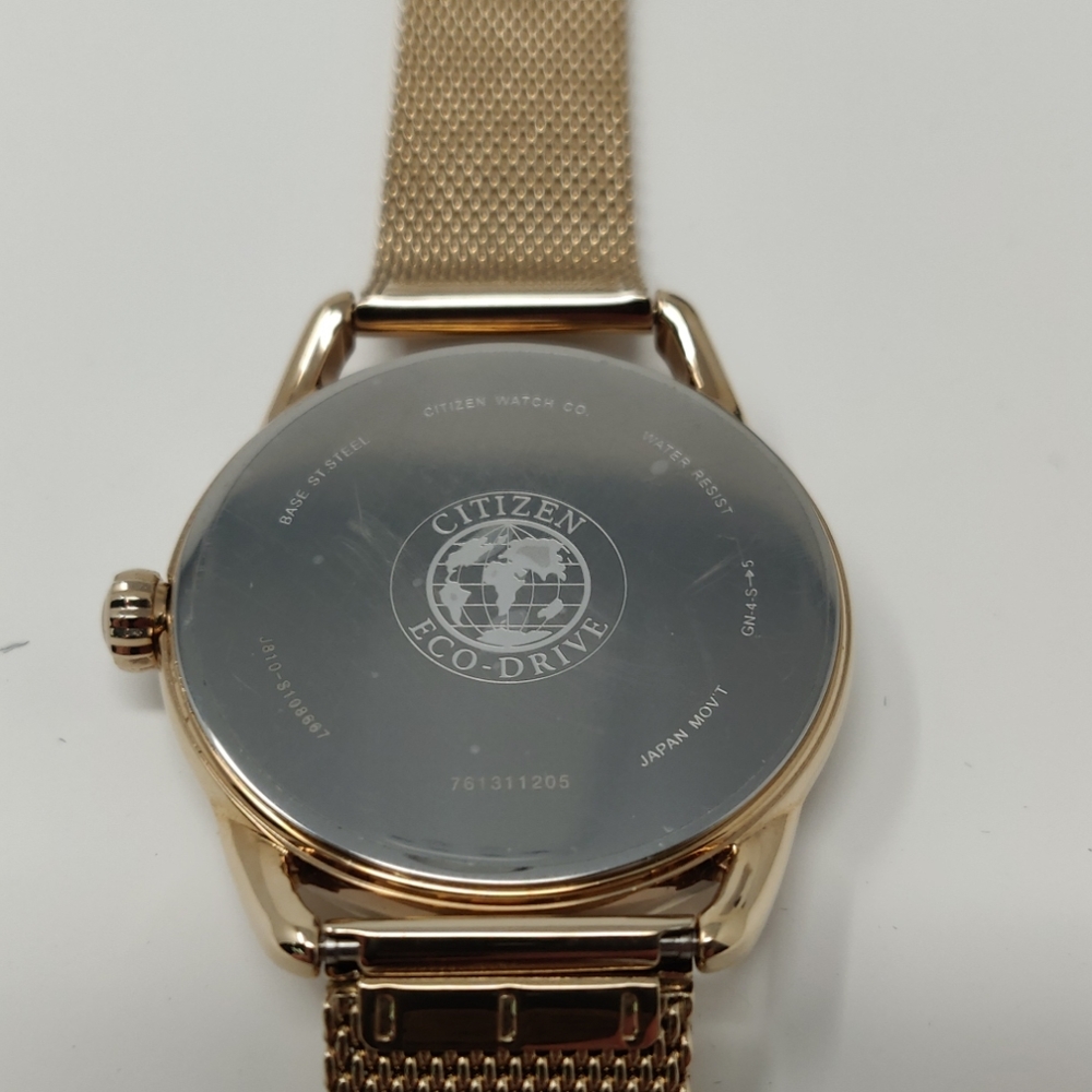 Citizen Women's Gold-Tone Mesh Watch - Picture 3 of 6